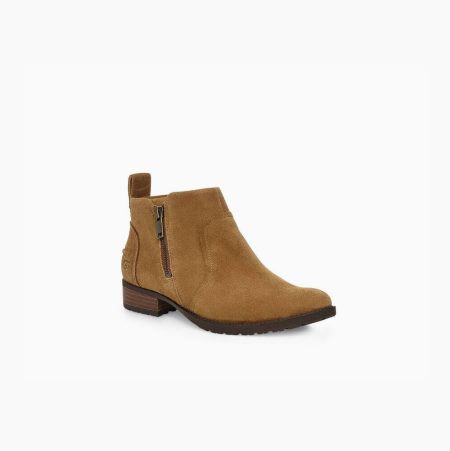 UGG Aureo II Suede - Ankelstøvletter Dame - Brune (NO-K836)